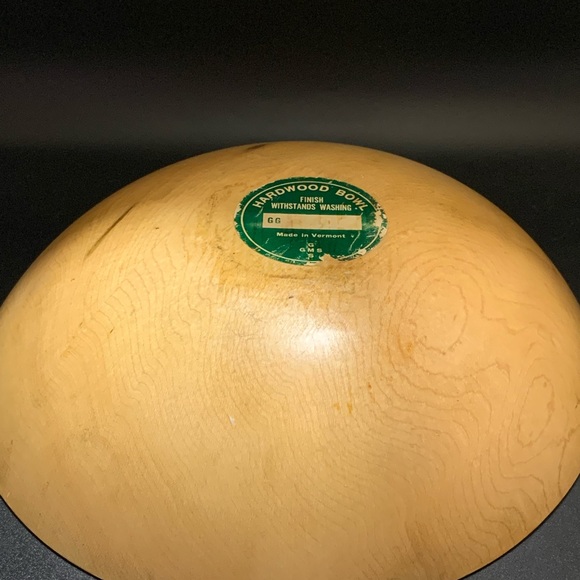 Vintage Hard Wood Potato Chip and Snack bowls - Picture 6 of 9